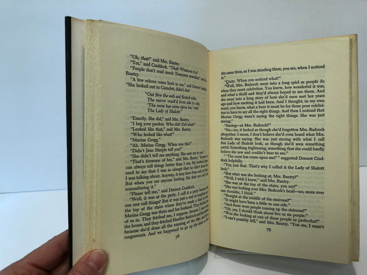 The Mirror Cracked Book Number Nine in the Miss Jane Marple Series by Agatha Christie 1962 Vintage Book