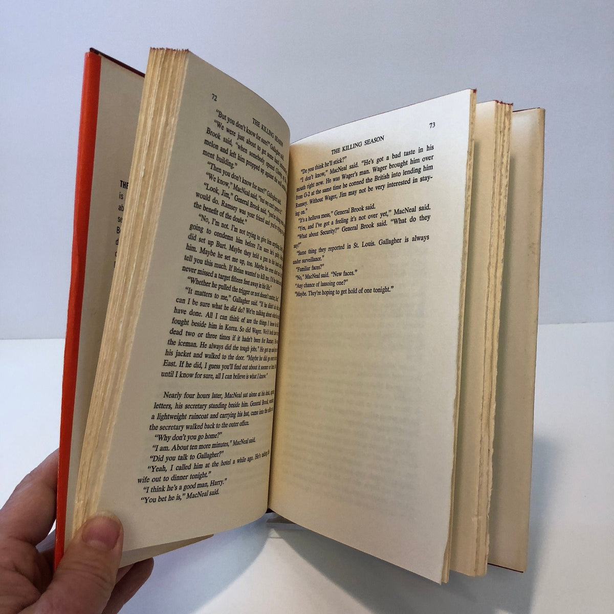 The Killing Season by John Redgate 1967 With Original Dust Jacket