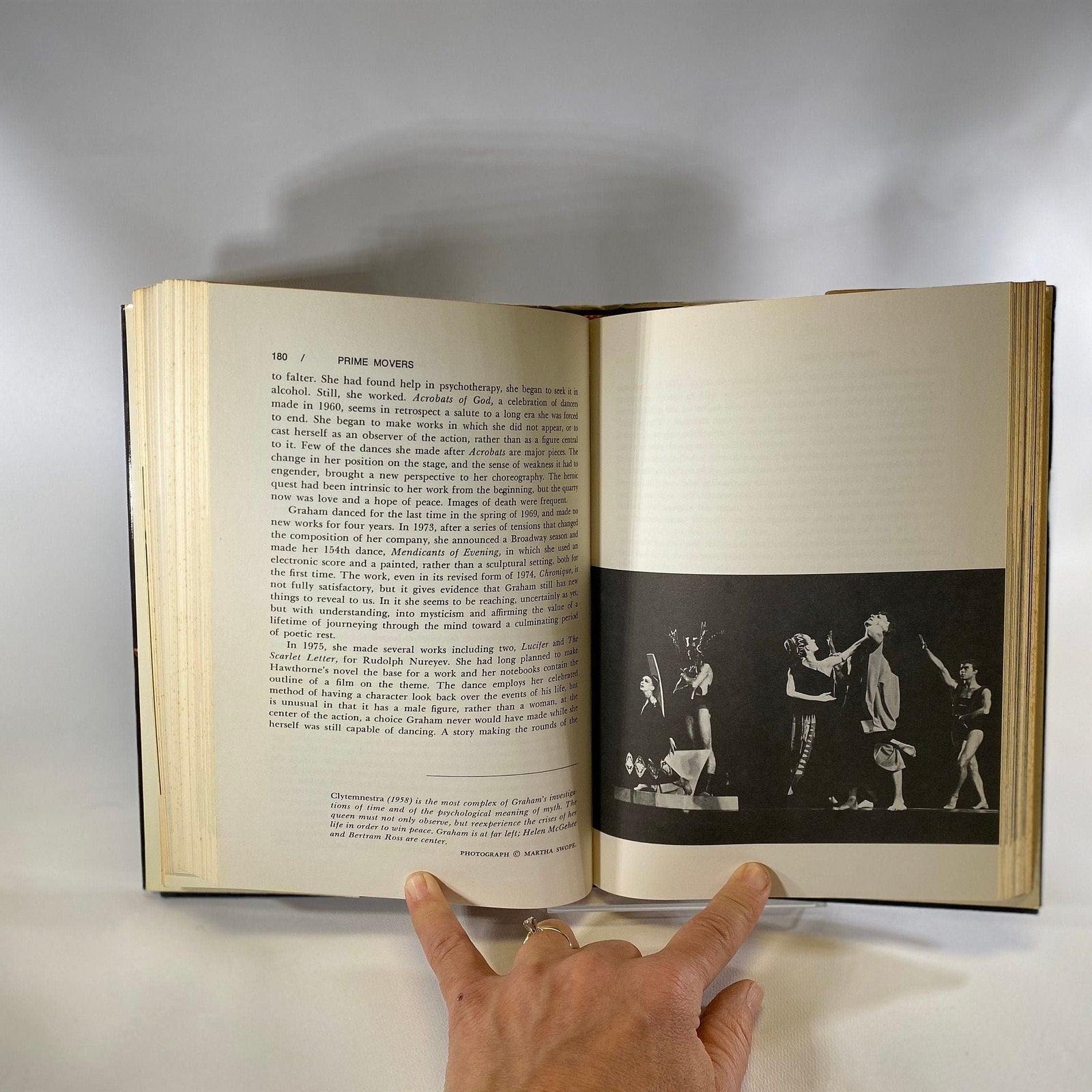 Prime Movers the Makers of Modern Dance in America by Joseph H. Mazo 1977 Vintage Book