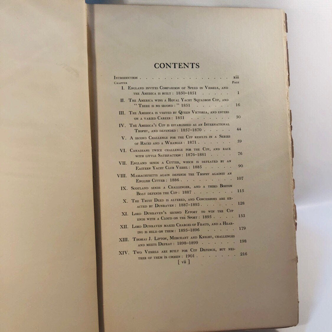 Lawson History of the America's Cup by Thomas Lawson 1902 Limited Edition 274 of 300
