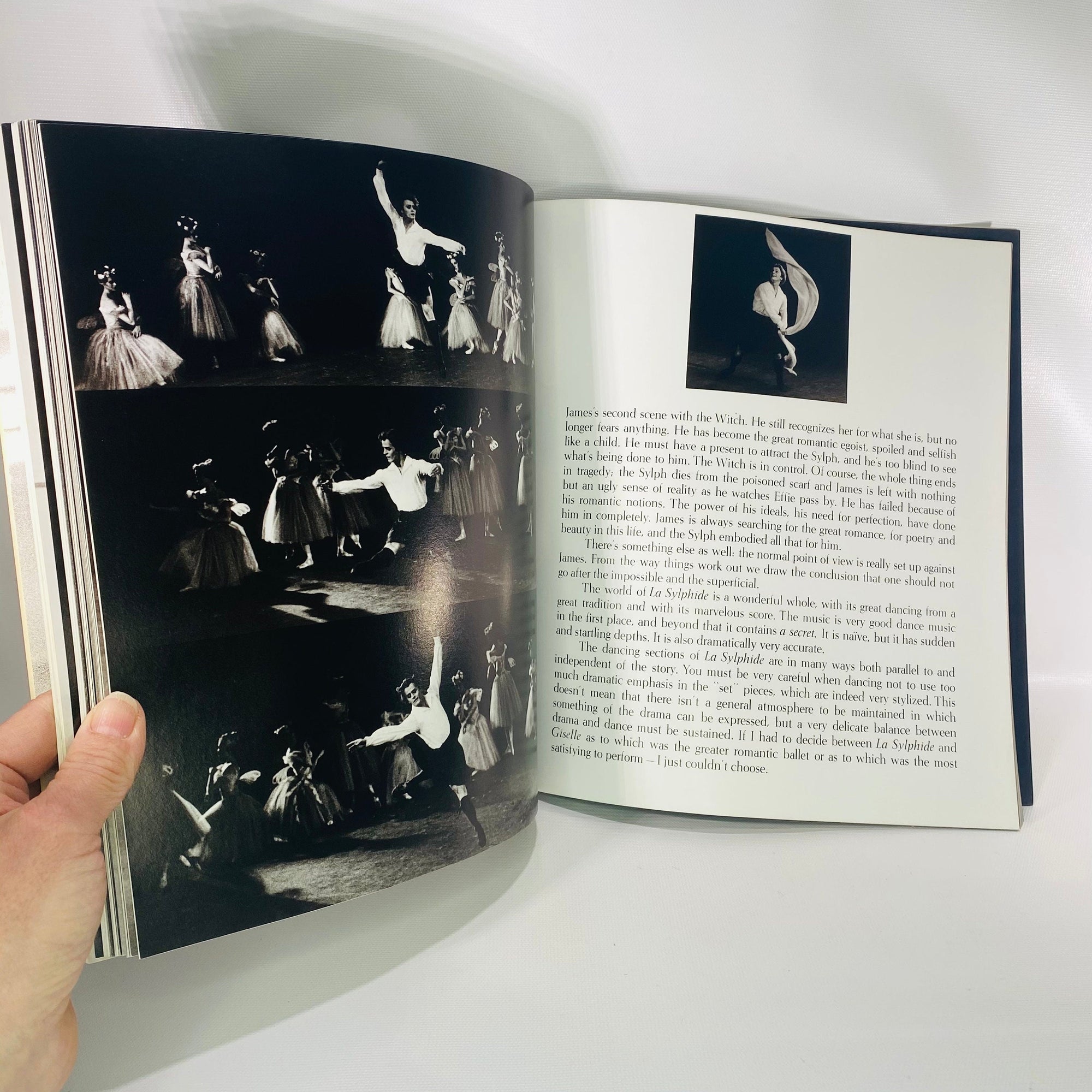 Baryshnikov at Work by Mikhail Baryshnikov 1976 Alfred A. Knopf Vintage Book