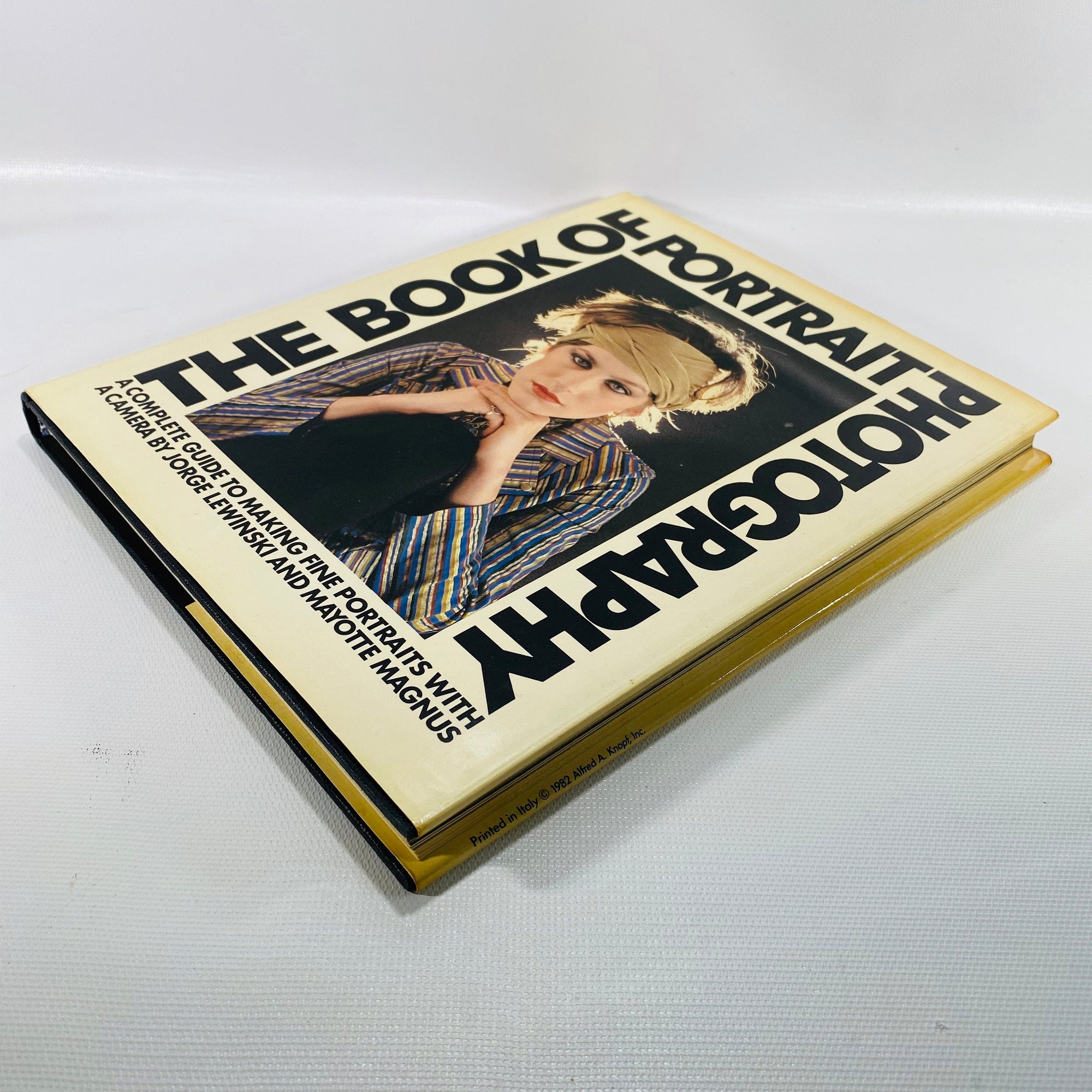 The Book of Portrait Photography by Jorge Lewinski 1982 Vintage Book