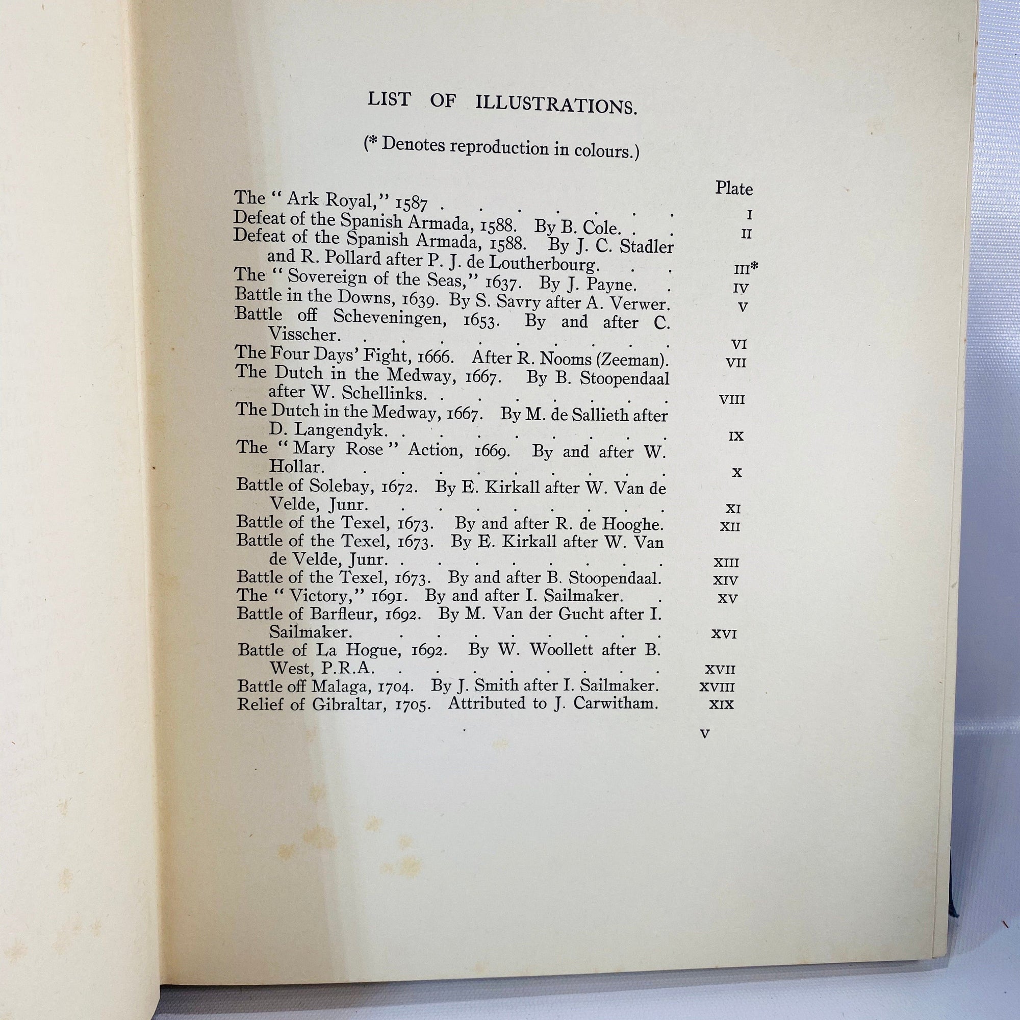 Old Naval Prints Their Artists & Engravers by Charles N. Robinson 1924 Numbered 978 out of 1000 Vintage Book