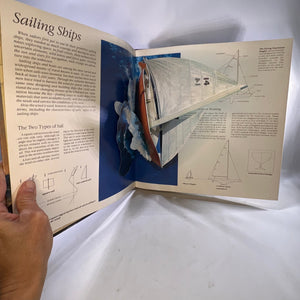 Sailing Ships by Ron van der Meer 6 Three Dimensional Illustration of Sailing Ships 1984 Viking Penguin Inc