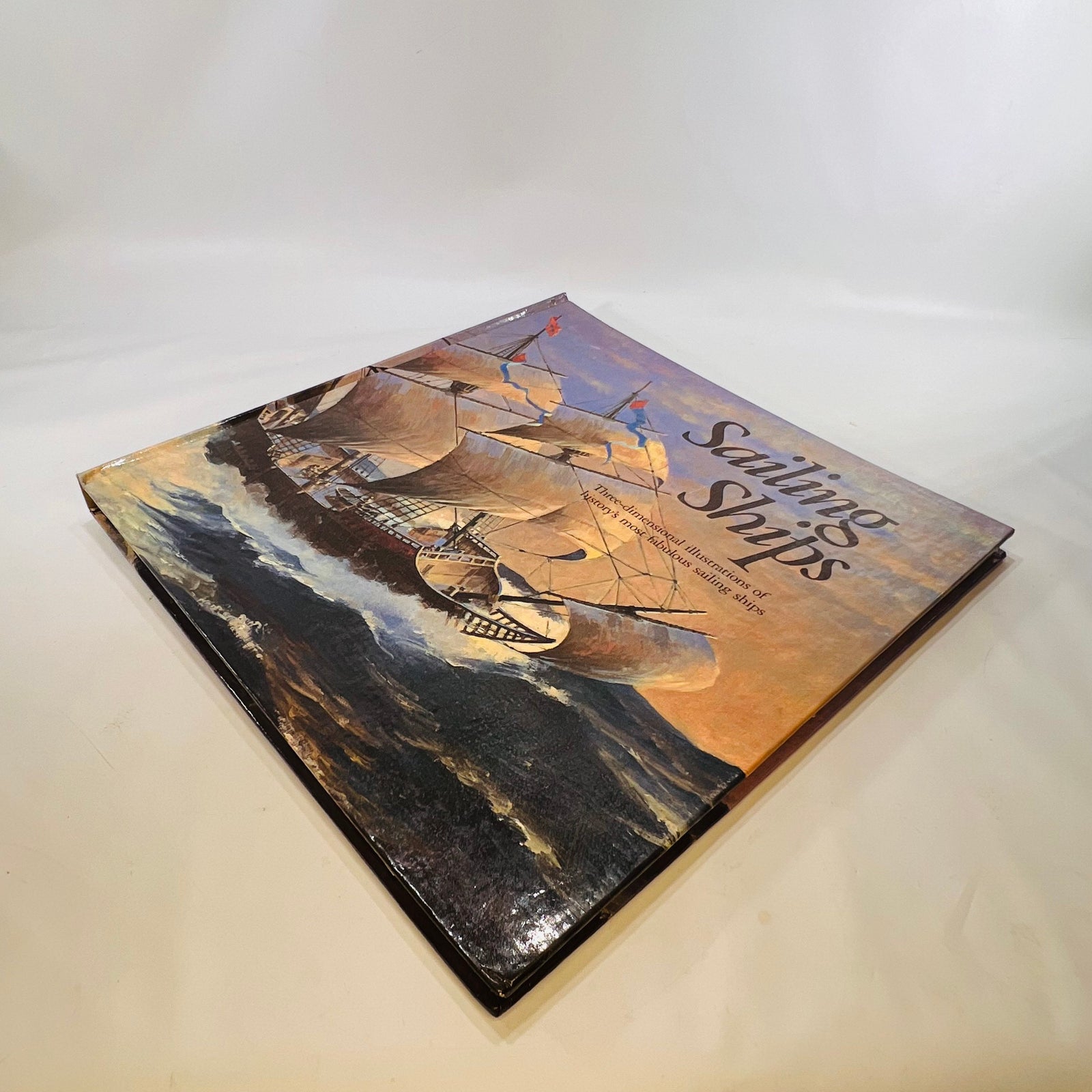 Sailing Ships by Ron van der Meer 6 Three Dimensional Illustration of Sailing Ships 1984 Viking Penguin Inc