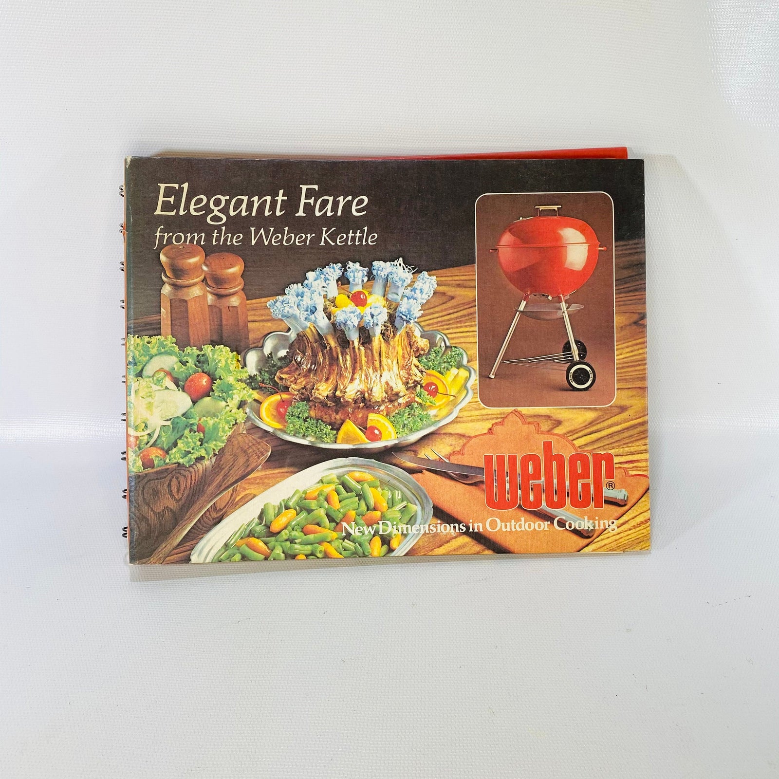 Elegant Fare from the Weber Kettle by Jane Wood 1977 Golden Press Vintage Book