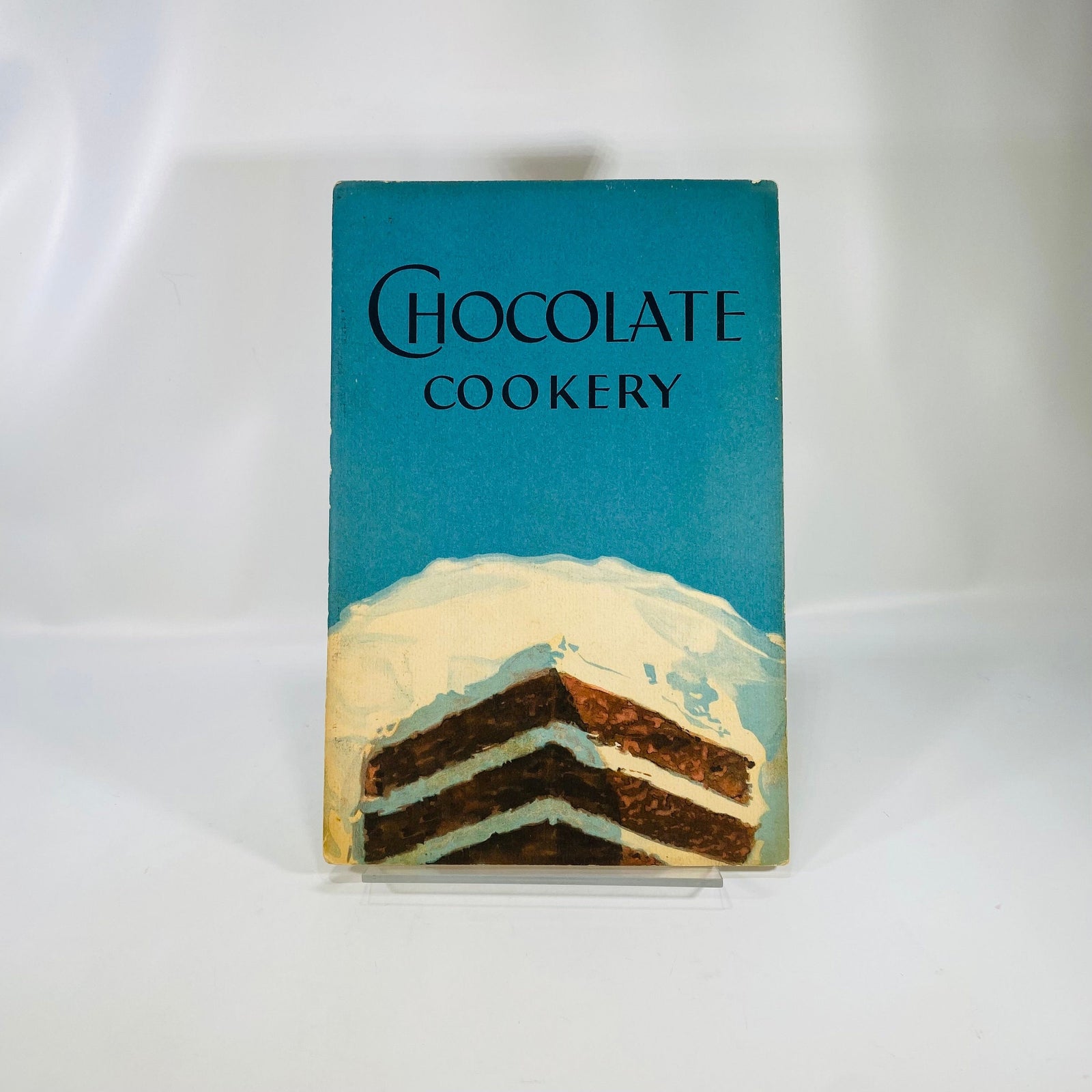 Chocolate Cookery Vintage Recipe Pamphlet by Educational Dept. of Walter Baker Division 1929 General Foods Corp Vintage Book