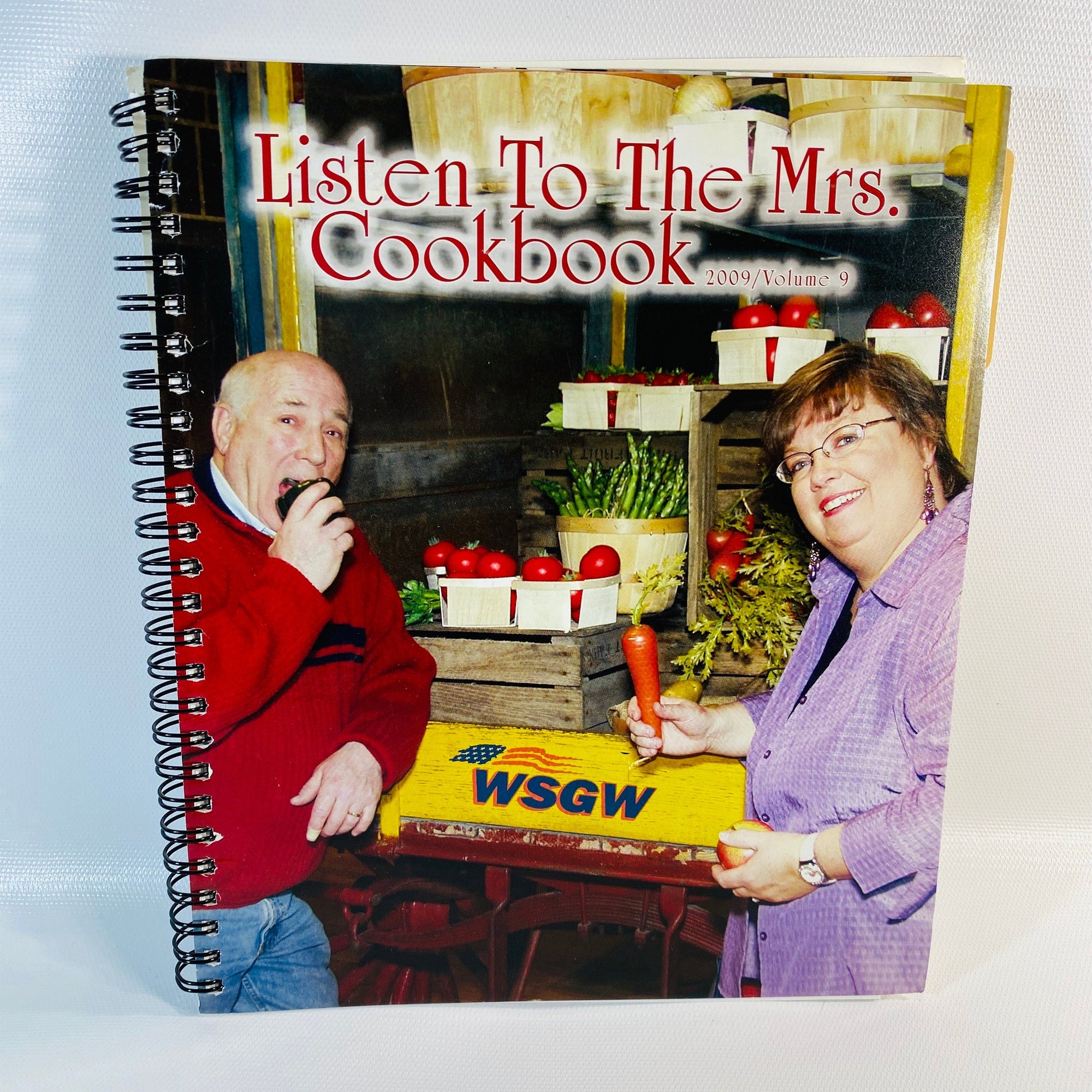 Listen to the Mrs. Cookbook by WSGW 709 Radio Station May 2009  Vintage Cookbook