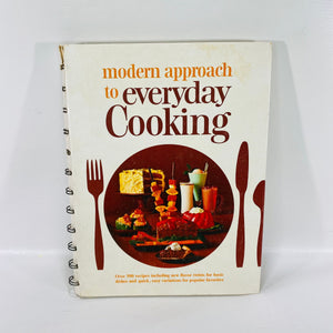 Modern Approach to Everyday Cooking by the American Dairy Association 1966 Vintage Book