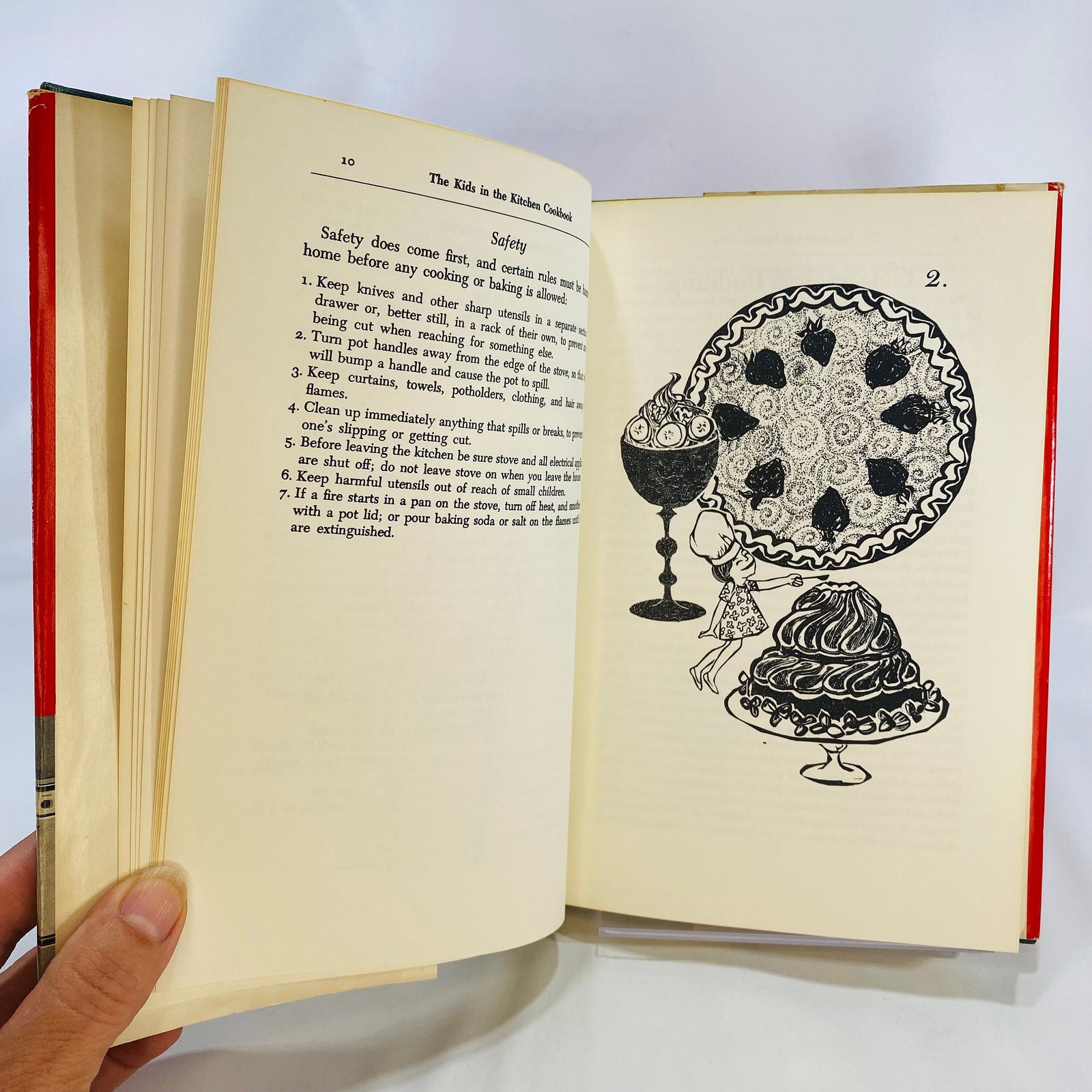 The Kids in the Kitchen Cookbook by Lou Levine 1968  The Macmillan Company-reading vintage  Vintage Cookbook