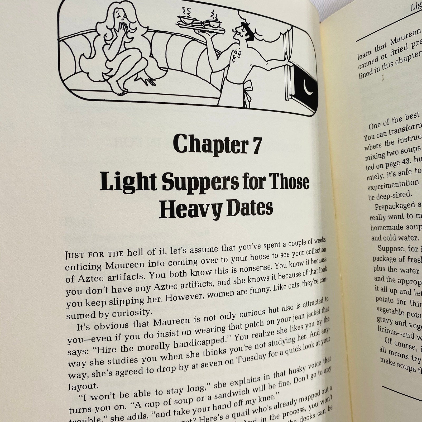 The Male Chauvinist's Cookbook by Cory Kilvert 1974  Vintage Cookbook