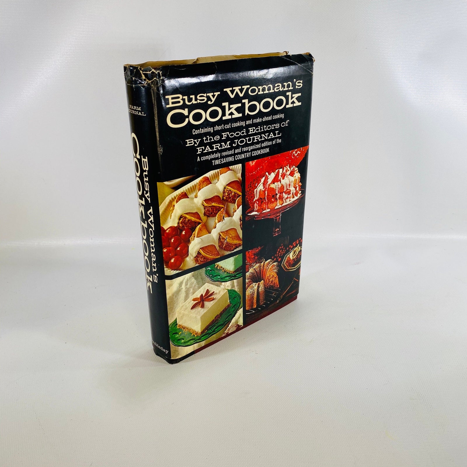 Busy Woman's Cookbook by the Food Editors of Farm Journal 1971  Vintage Cookbook
