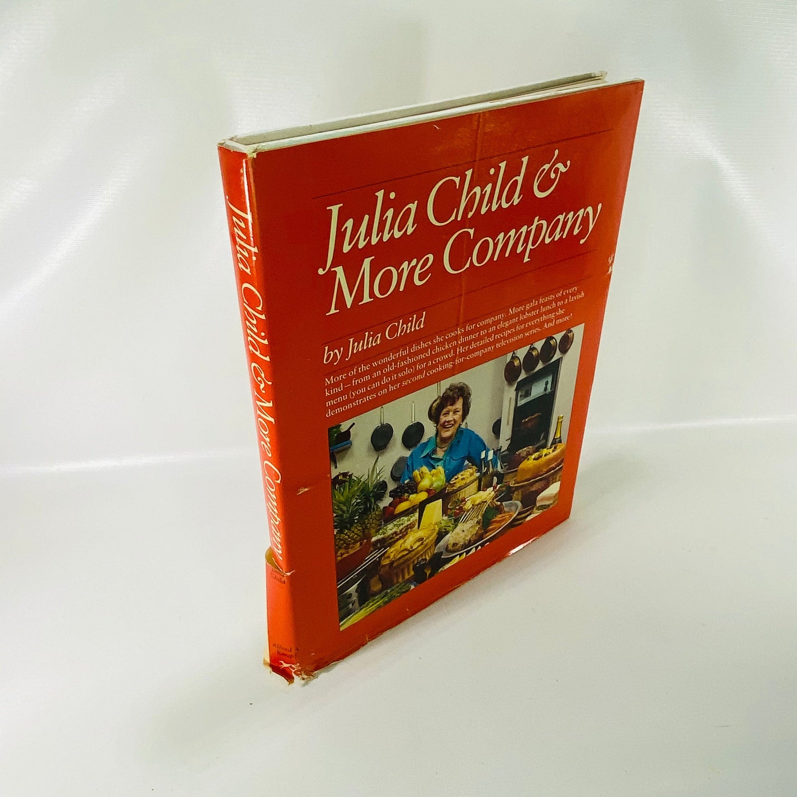 Julia Child & More Company by Julia Child 1979 Alfred A. Knopf Vintage Book
