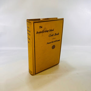 The Boston Cooking-School Cookbook by Fannie Merritt Farmer 1929 Little Brown and Company  Vintage Cookbook