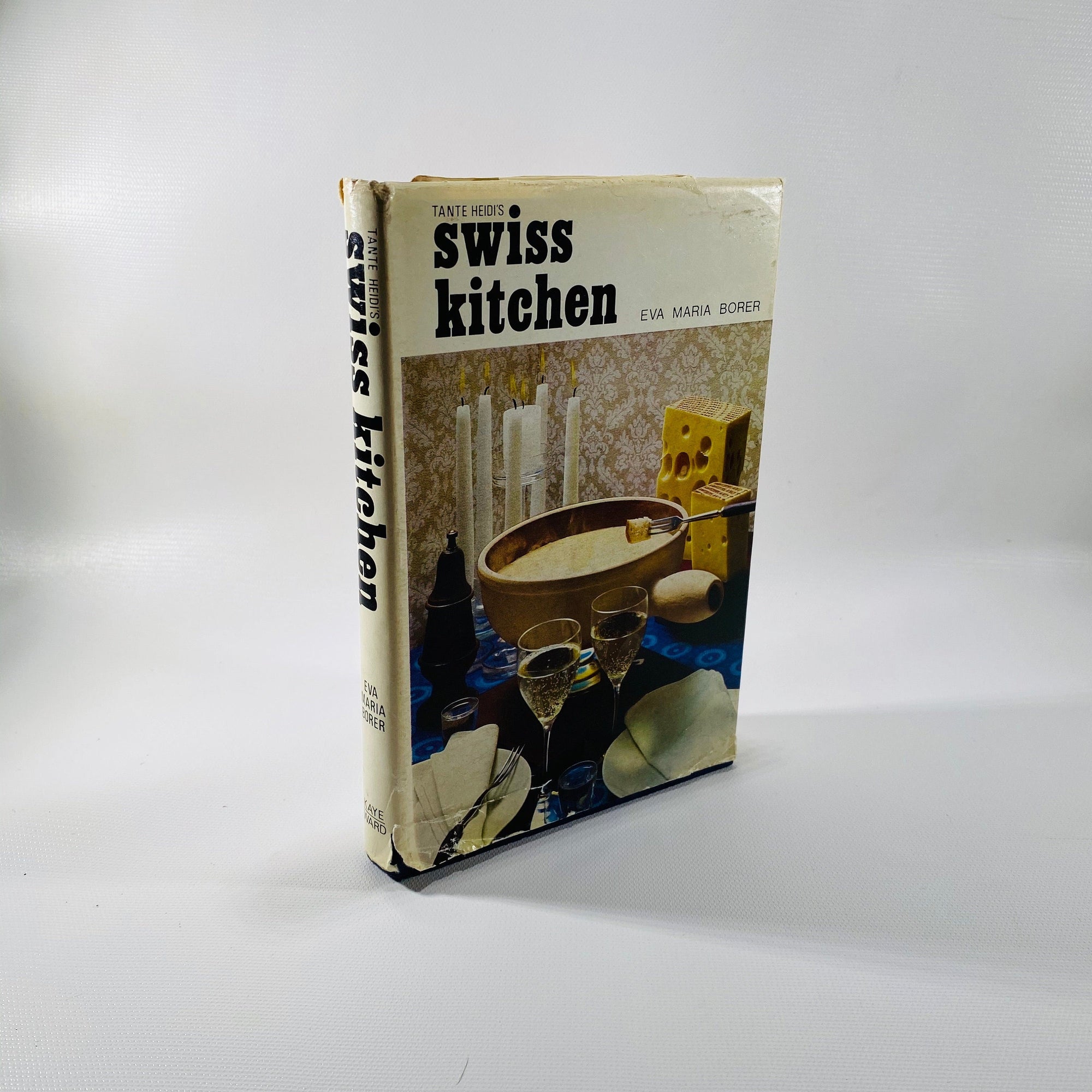 Tante Heidi's Swiss Kitchen by Eva Maria Borer 1965 Vintage Book