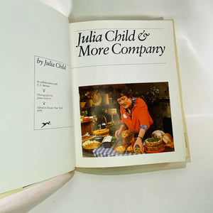 Julia Child & More Company by Julia Child 1979 Alfred A. Knopf Vintage Book