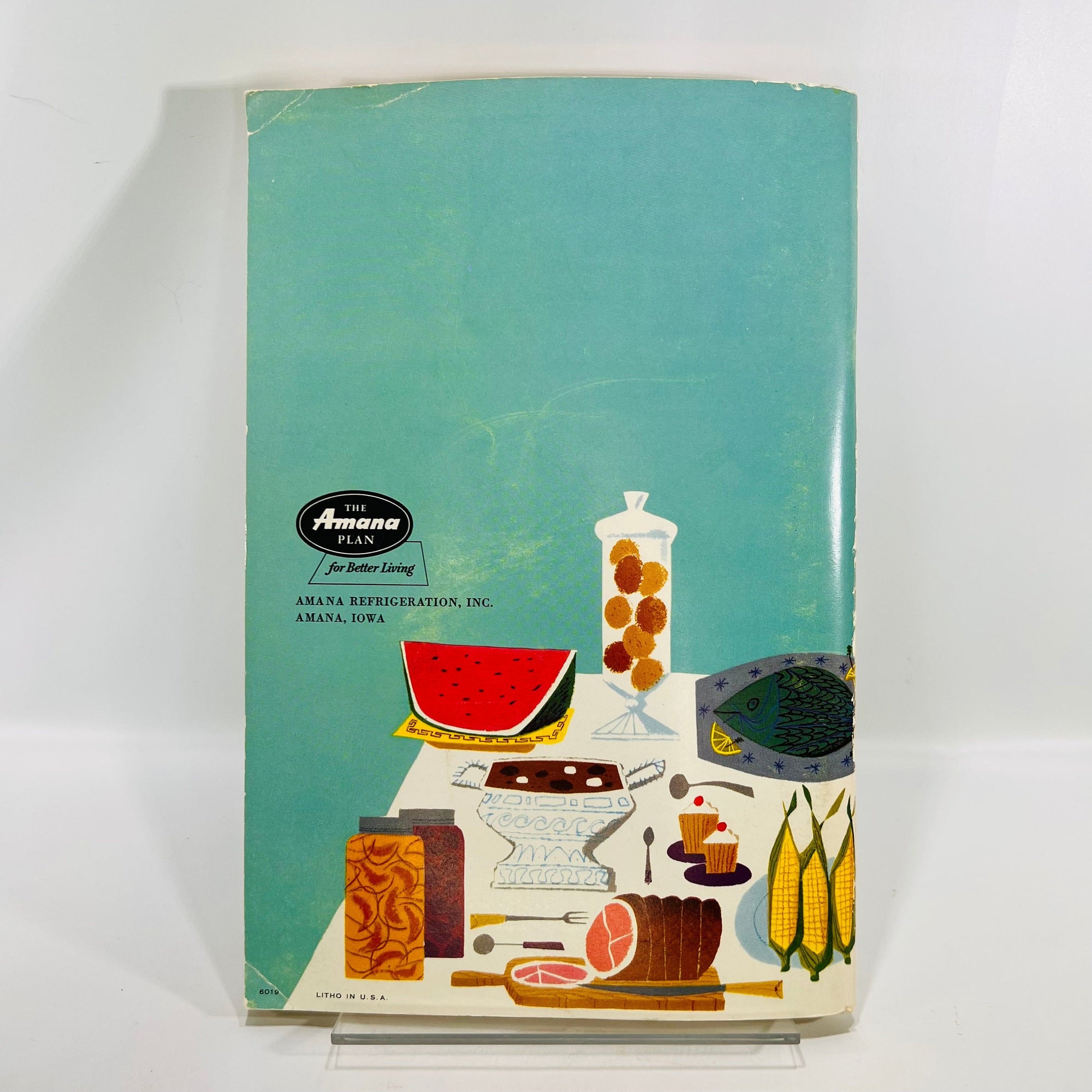 Basic Freezer Cookery by Amana Vintage Pamphlet 1959 Amana Refrigeration Inc. Vintage Book