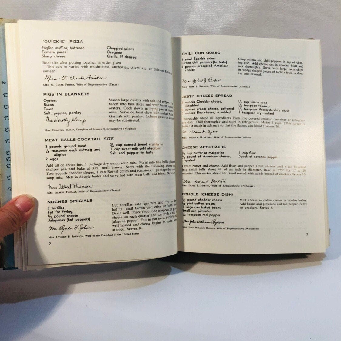 The Congressional Club Cookbook  Published by the Congressional Club Washington 1965  Vintage Cookbook