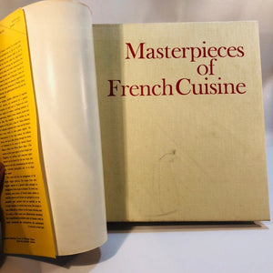 Masters of French Cuisine Recipes Provided by the Chef's of Michelin Starred Restaurants 1971 Vintage Book
