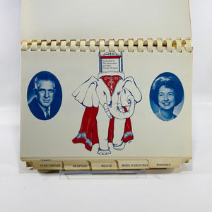 Michigan Republican Women's Party Cookbook Dedicated to Governor and Mrs. George Romney  Vintage Cookbook