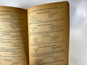 Kitchen Guide by The Aluminum Manufacturing  Company of Wisconsin Vintage Book