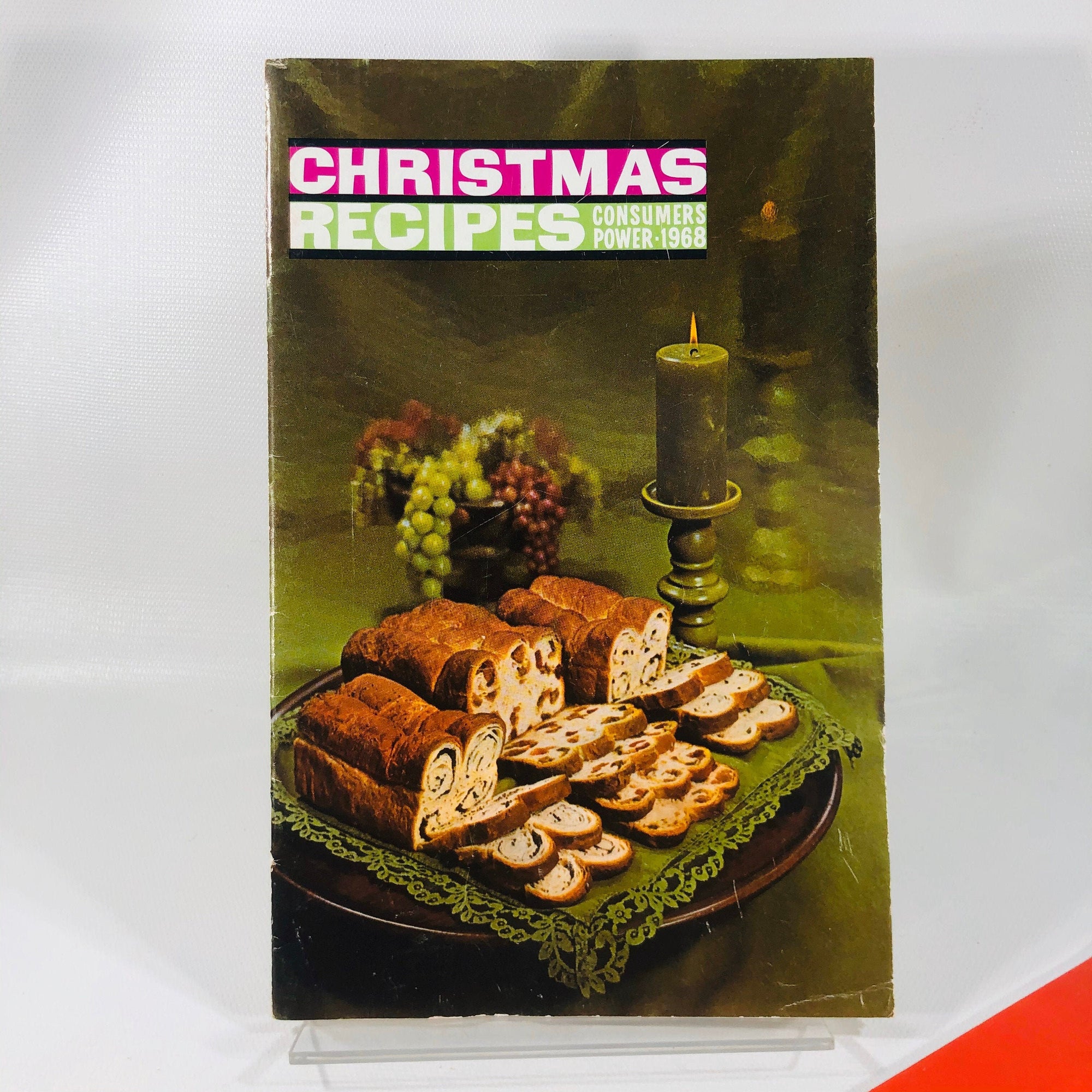 Christmas Recipes Consumers Power 1968-1972 5 Pamphlets Vintage Book