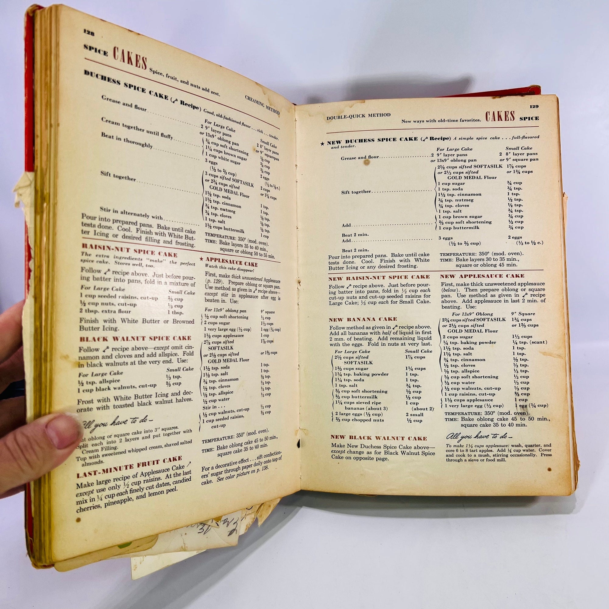 Betty Crocker's Picture Cookbook w/ recipes & handwritten notes 1950 General Mills Inc  Vintage Cookbook