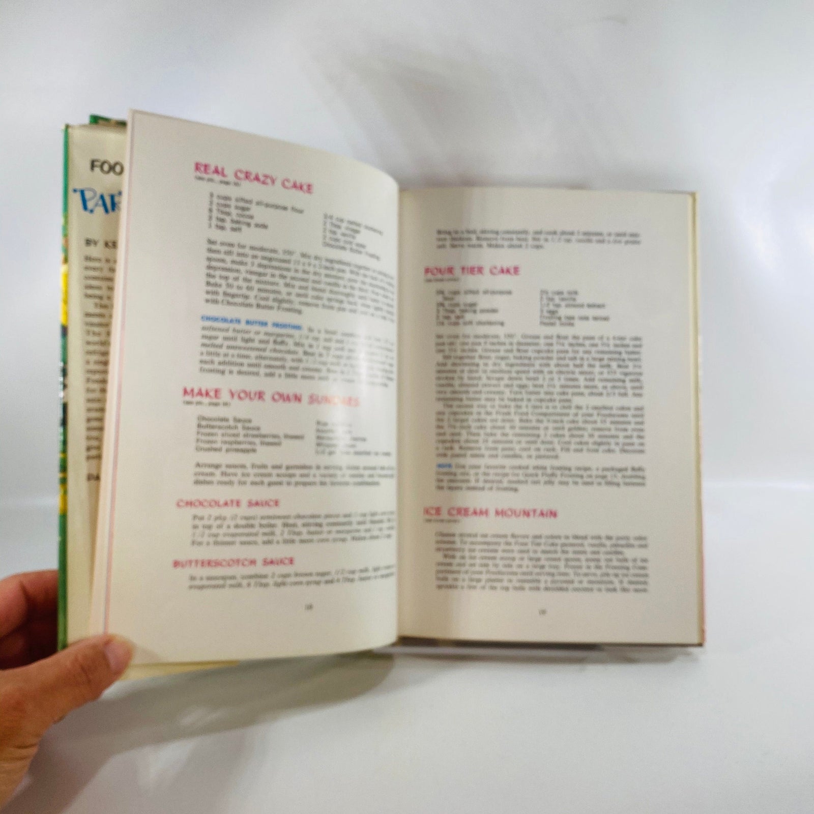 Foodarama Party Book by Kelvinator  American Motor Corp 1959 Vintage Book