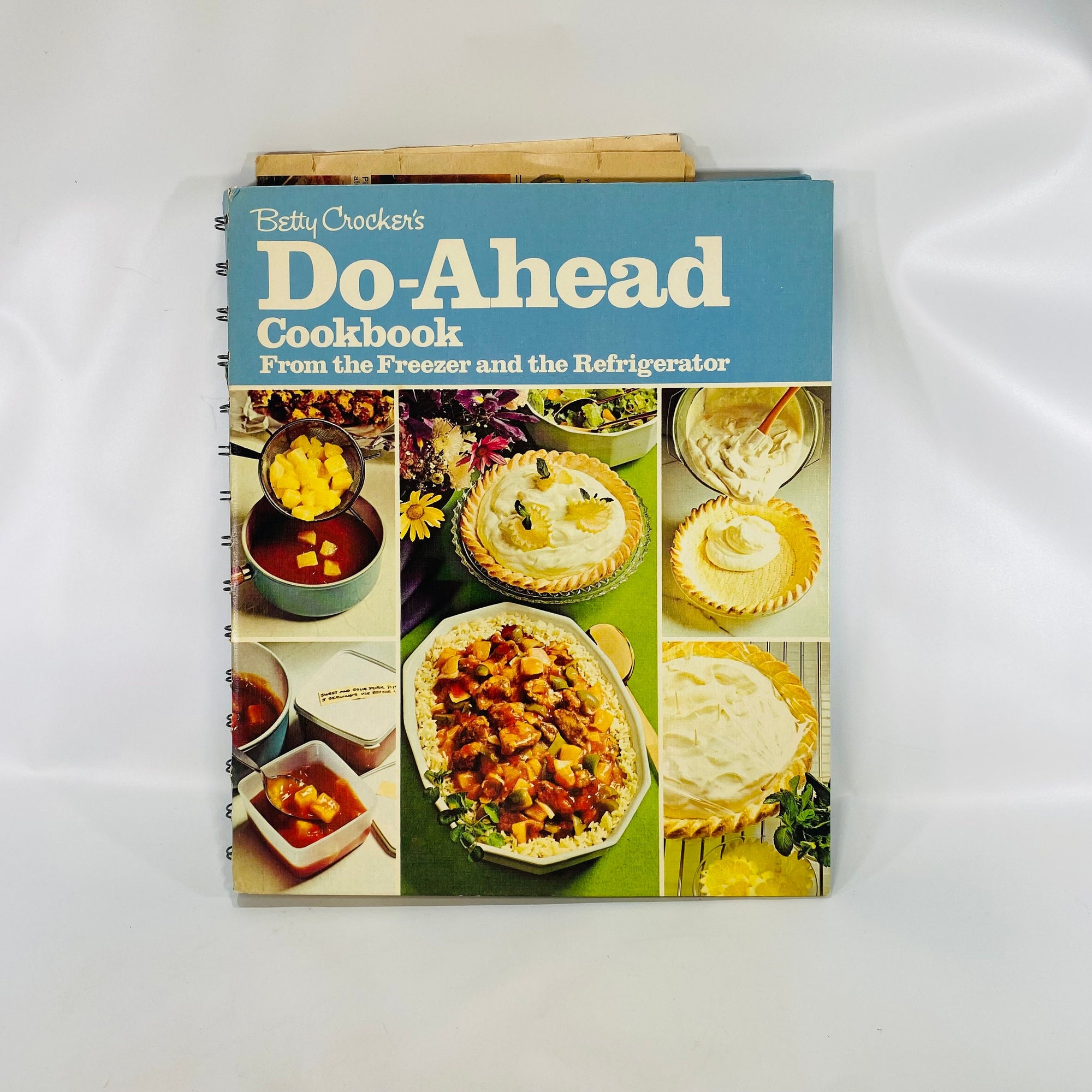 Betty Crocker's Do-Ahead Cookbook From the Freezer and the Refrigerator 1972  Vintage Cookbook