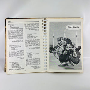 The Garden Club Cookbook Desserts including Party Beverages 1967  Vintage Cookbook