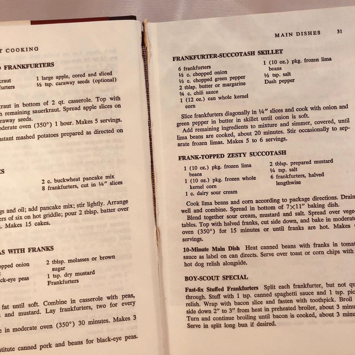 The Busy Woman's Cookbook by Editors of the Farm Journal 1971 Vintage Cookbook