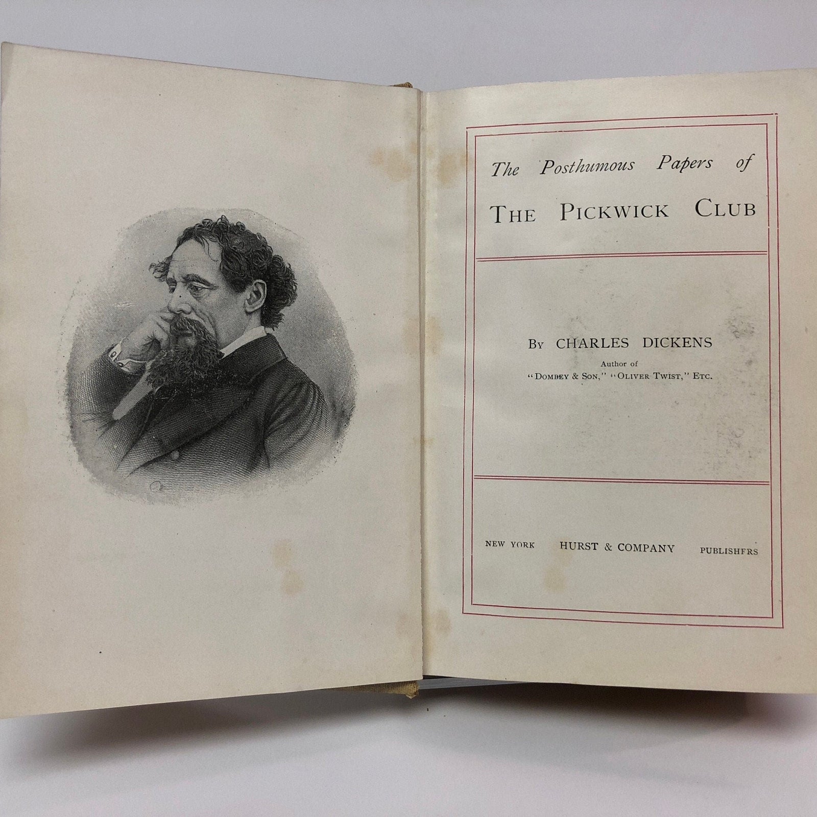 Pickwick Papers by Charles Dickens Published by Hearst and A Vintage Book Vintage Book
