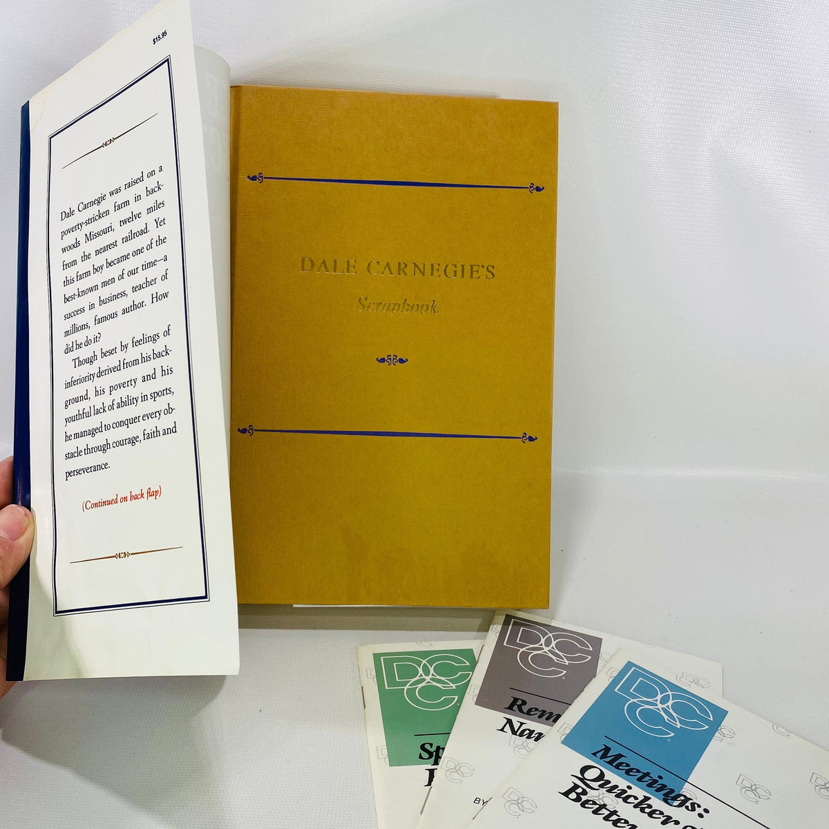 Dale Carnegie's Scrapbook edited by Dorthy Carnegie 1959 Dale Carnegie & Associates Vintage Book