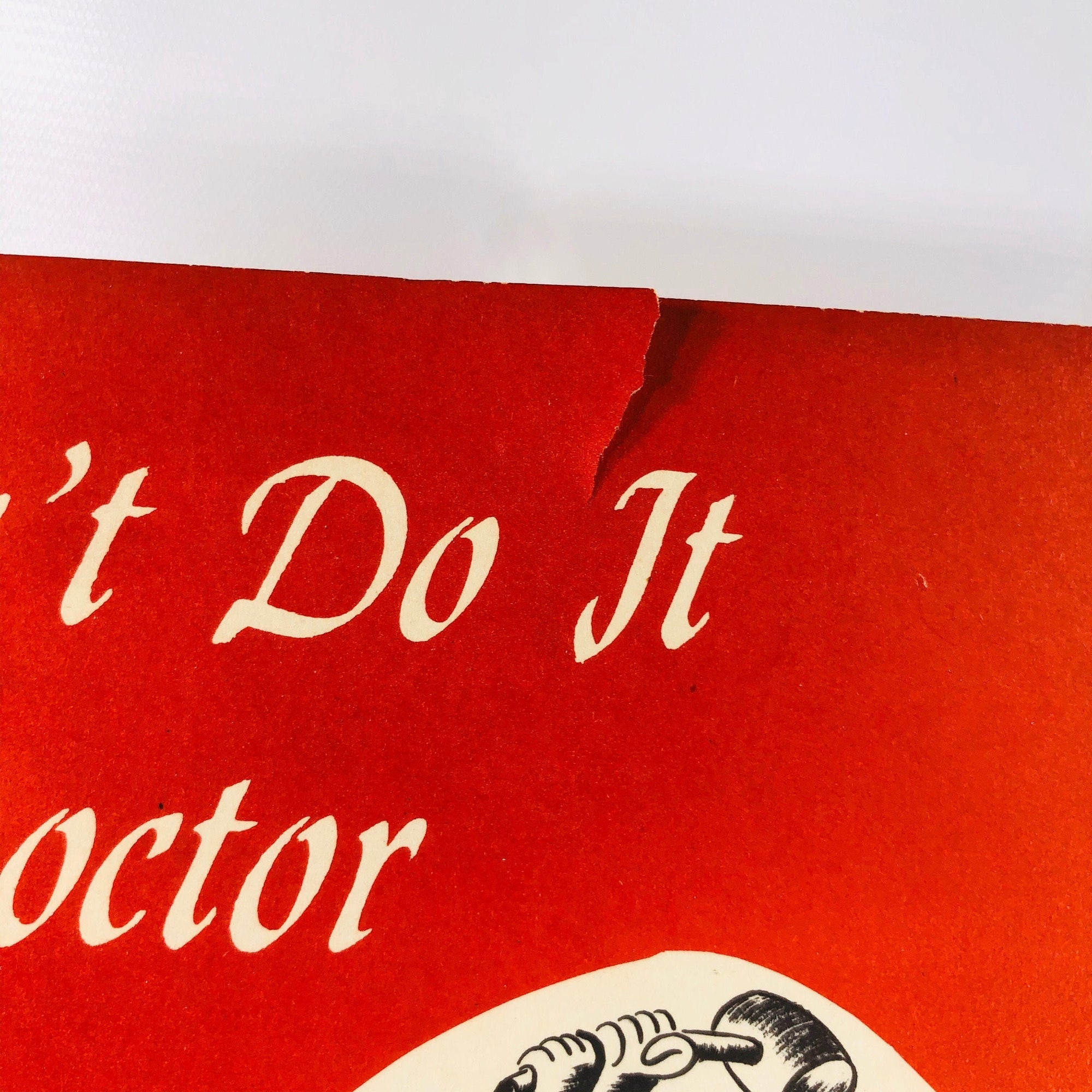 Don't Do It Doctor by Jan Kenworthy 1948 Vintage Book