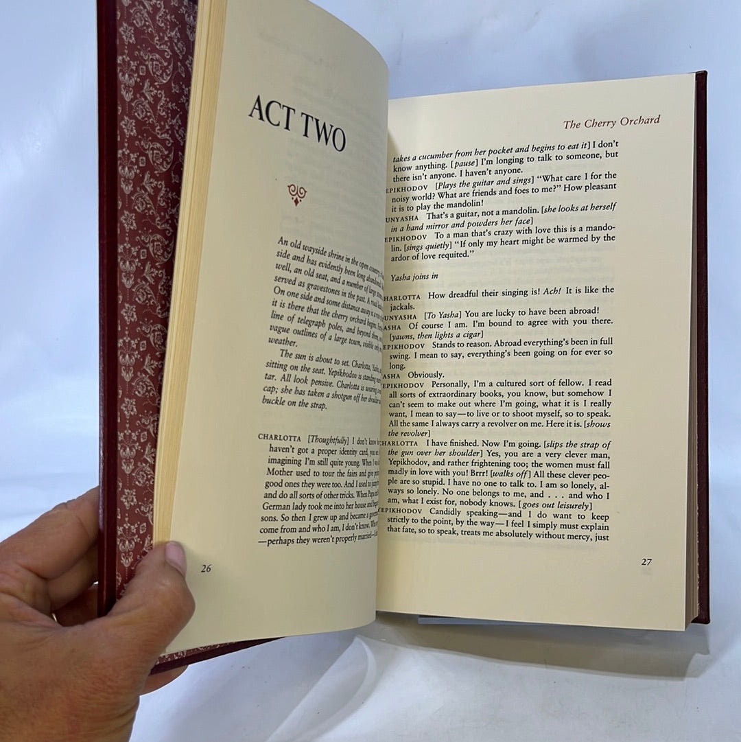 Anton Chekhov Greatest Plays illustrated by Elisaveta Fen 1979 The Franklin Library Vintage Book
