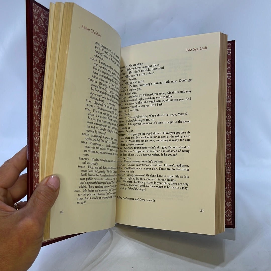 Anton Chekhov Greatest Plays illustrated by Elisaveta Fen 1979 The Franklin Library Vintage Book