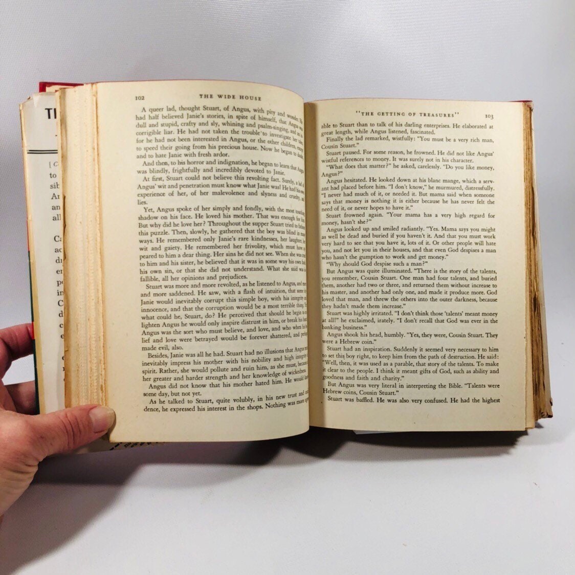 The Wide House by Taylor Caldwell 1946 A Pre-Civil War American Novel Vintage Book