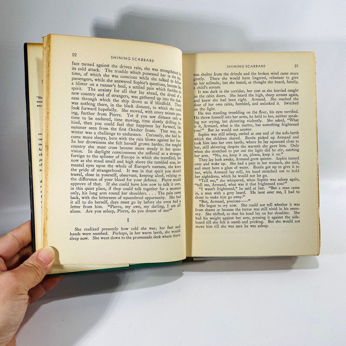 Shining Scabbard by R.C. Hutchinson 1936 Vintage Book