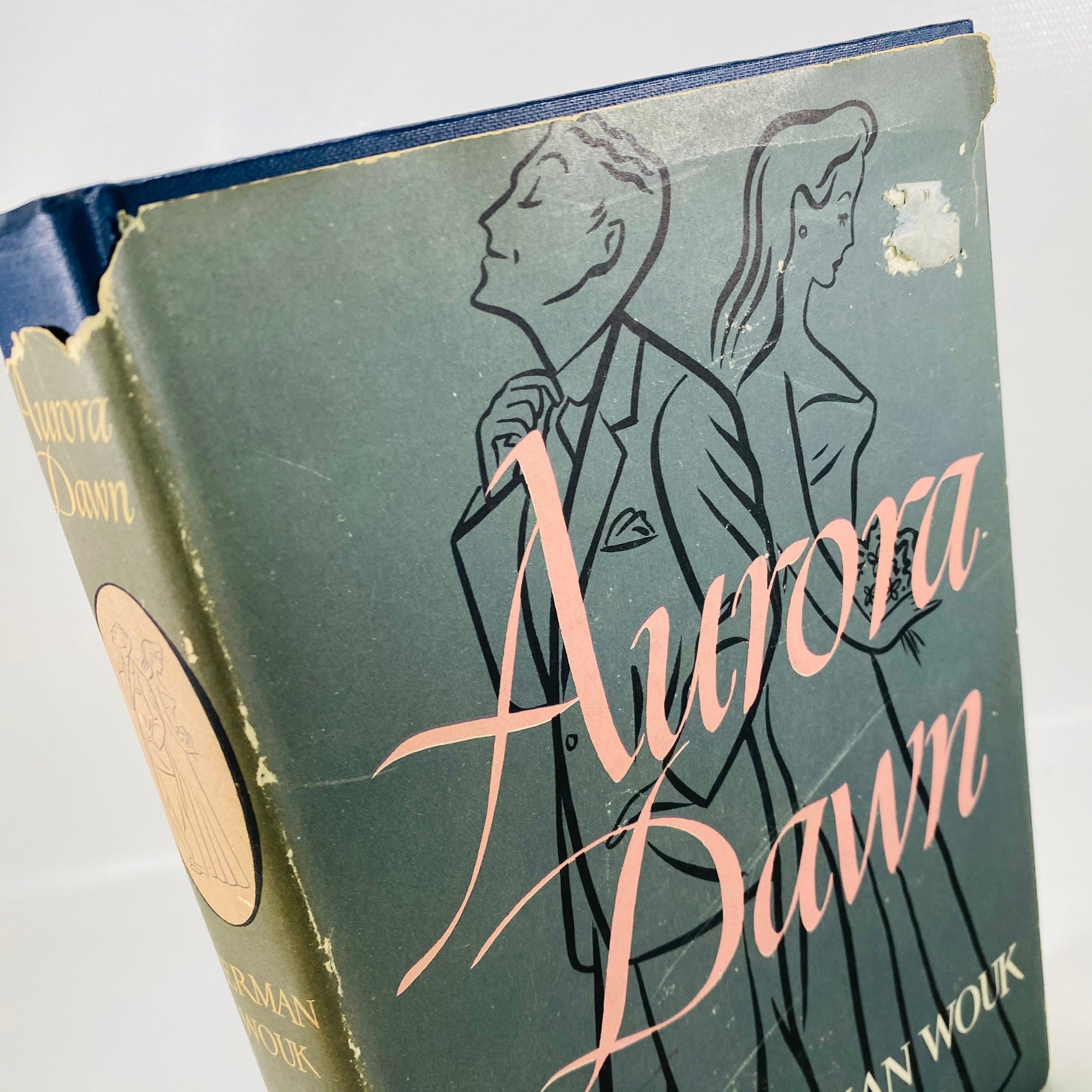 Aurora Dawn or The True Story of Andrew  Reale a novel by Herman Wouk 1947 Simon Schuster Vintage Book
