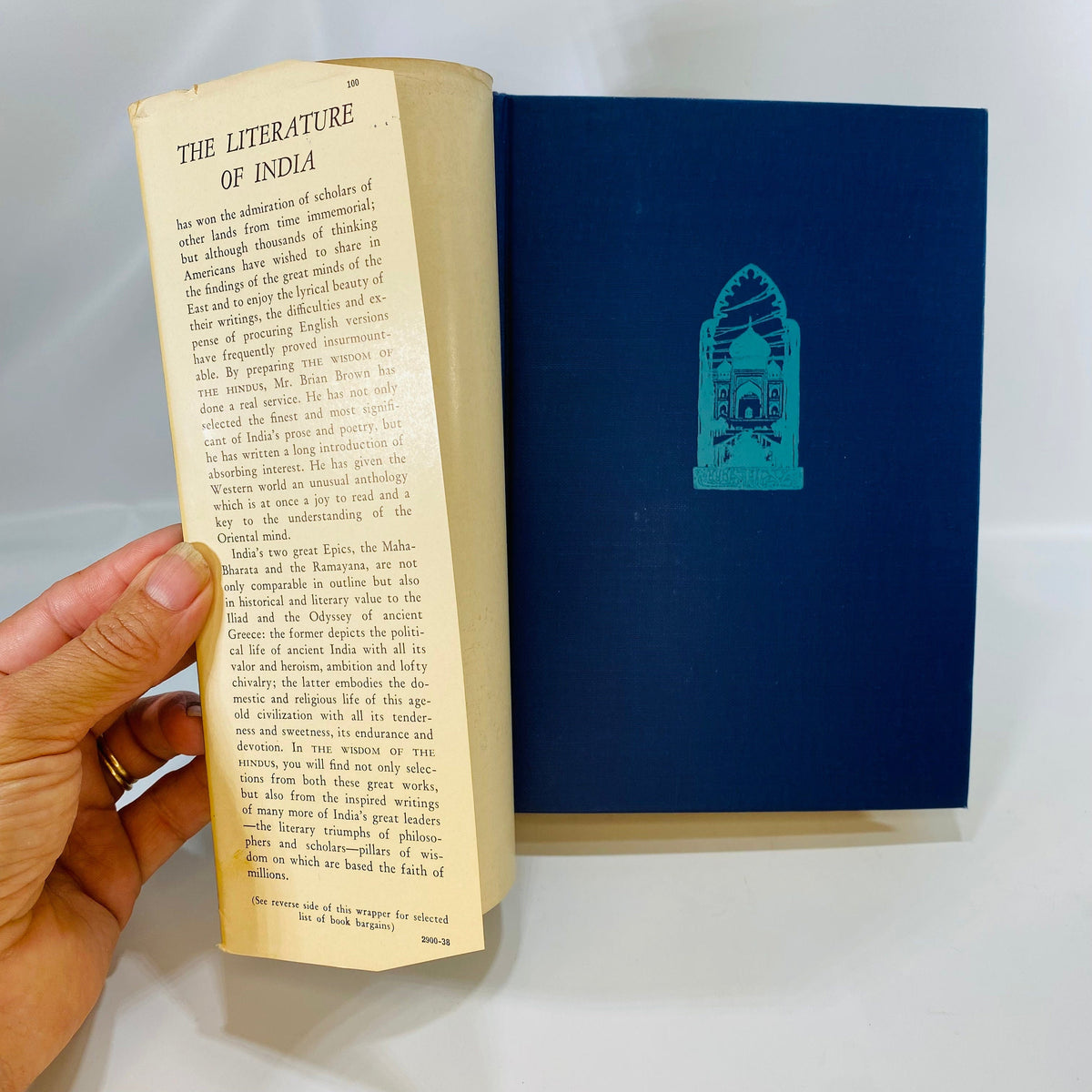 The Wisdom of the Hindus Brian Brown 1938 Garden City Publishing Company Vintage Book