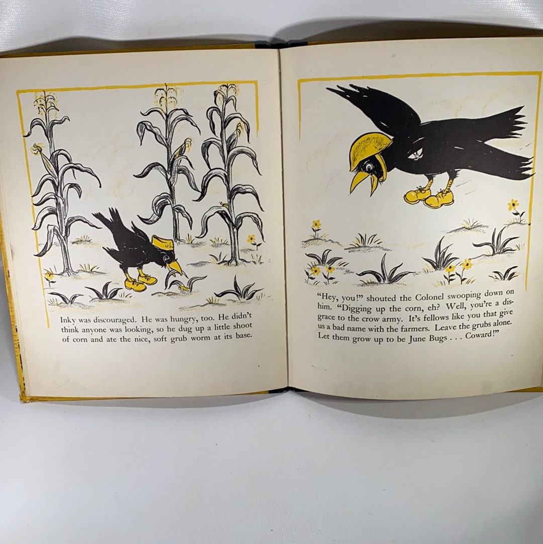 Corporal Crow by Margaret Friskey 1944 David McKay Company Vintage Book