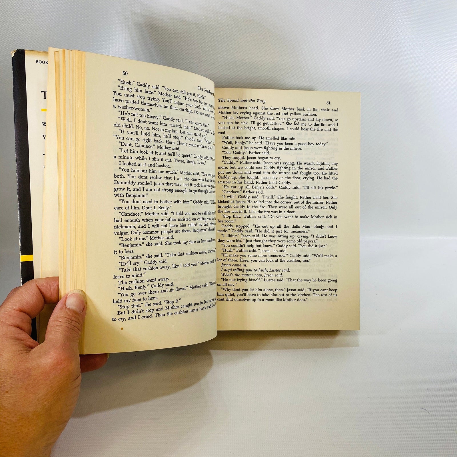 The Faulkner Reader with a forward by William Faulkner 1954 Vintage Book