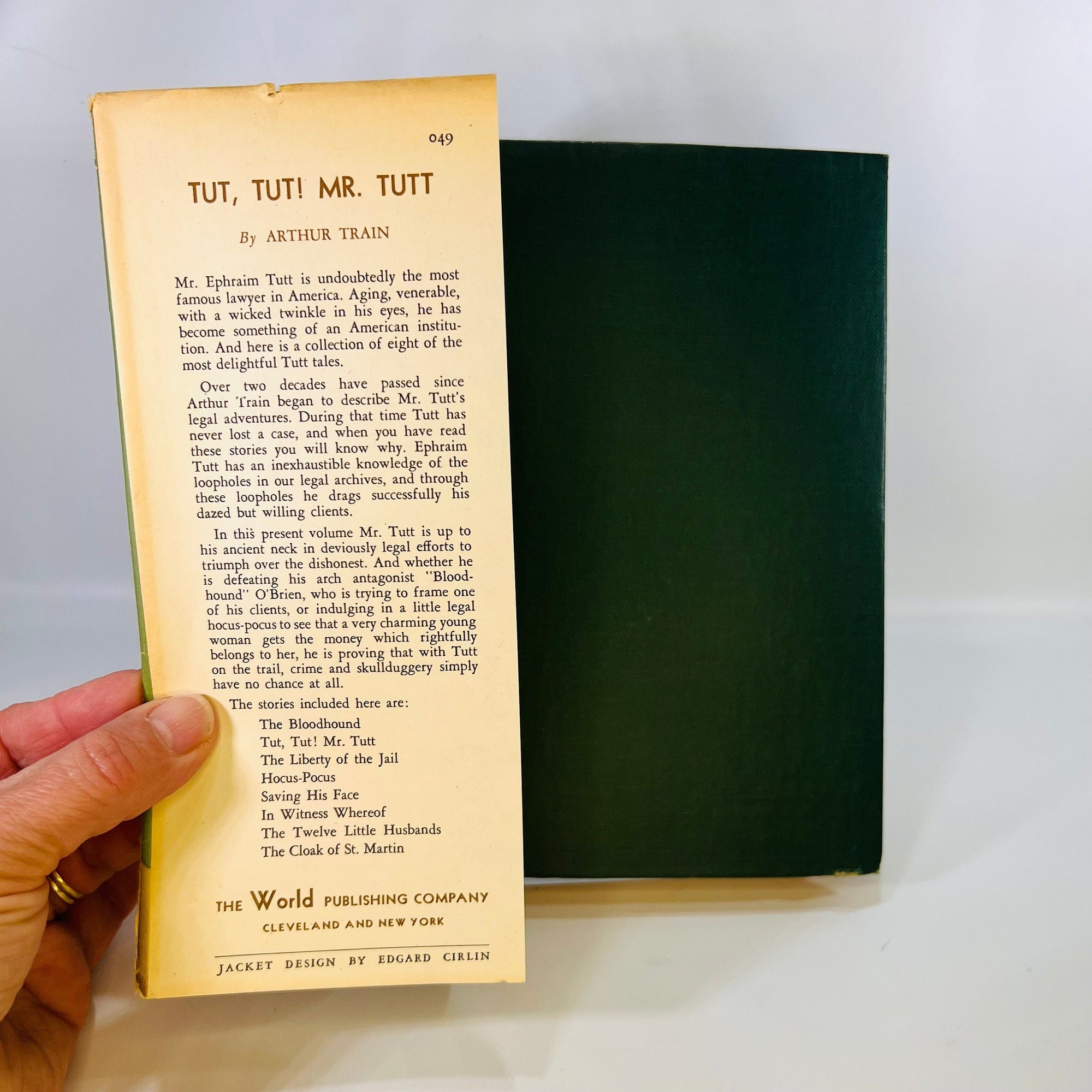 Tut, Tut, Mr. Tutt by Arthur Train 1923 World Publishing Company Vintage Book