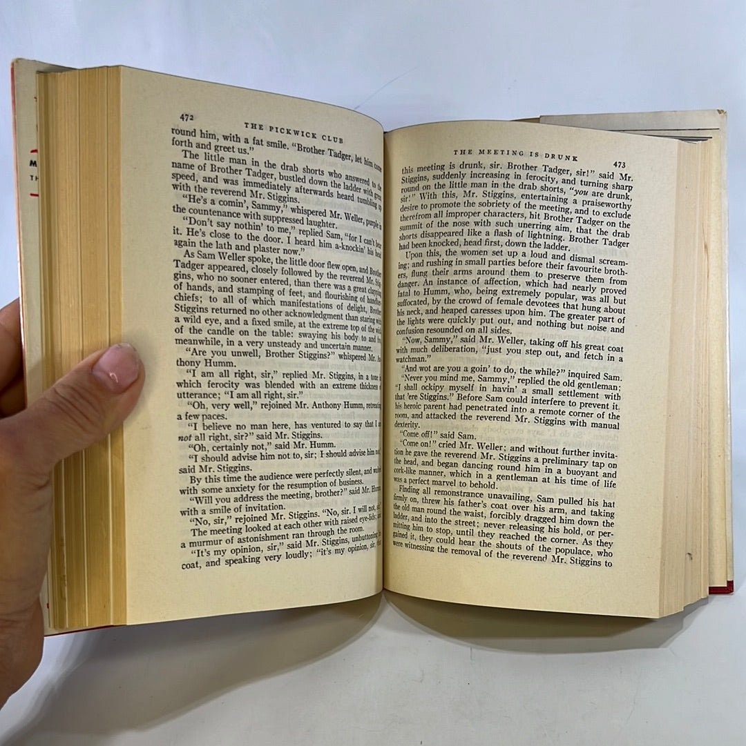 The Pickwick Papers by Charles Dickens  A Modern Library Book Random House Vintage Book