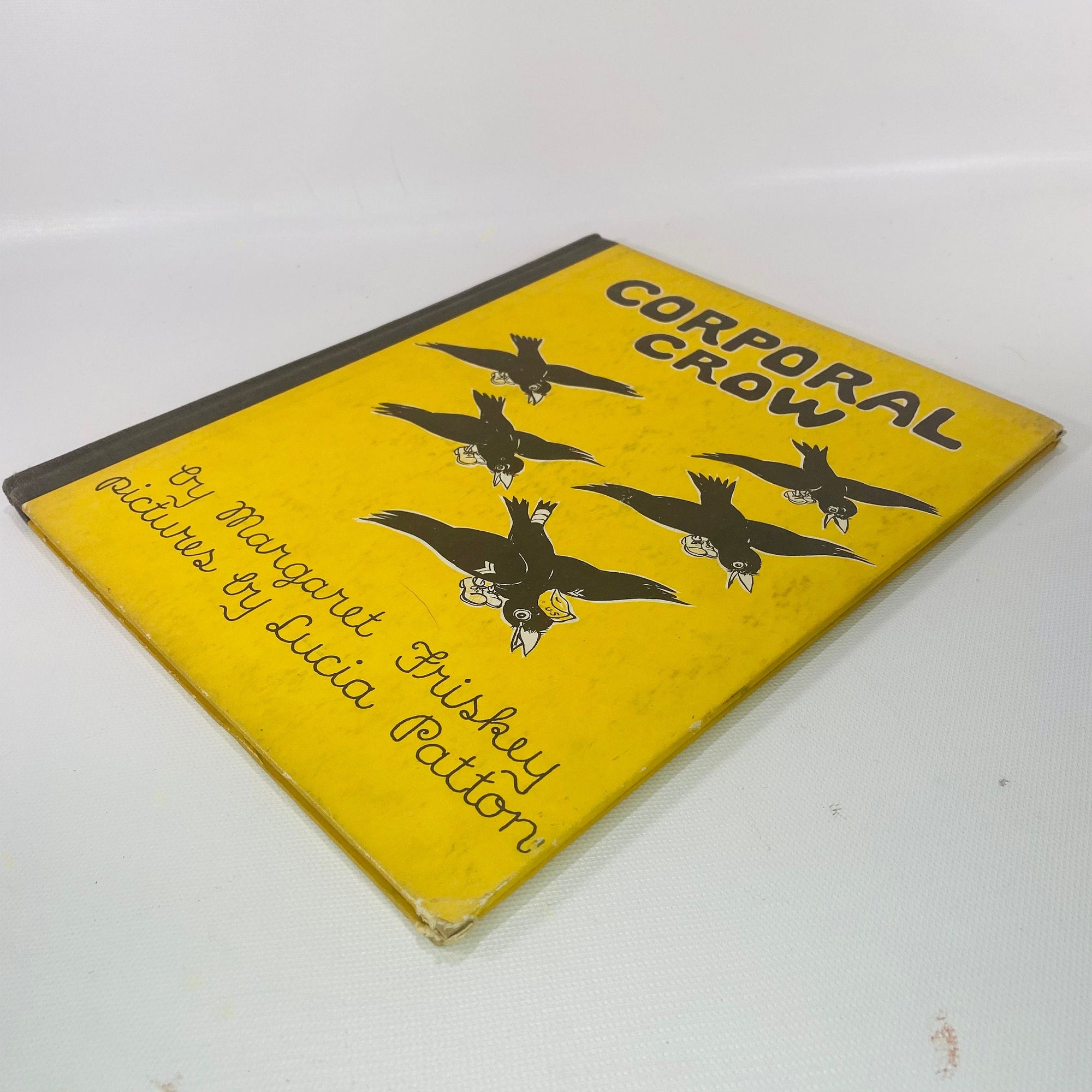 Corporal Crow by Margaret Friskey 1944 David McKay Company Vintage Book