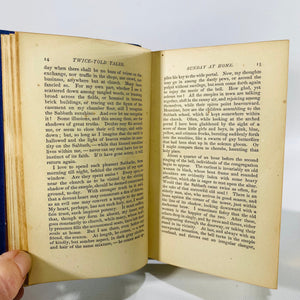 Hawthorn's Twice-Told Tales Volume One & Two by Nathaniel Hawthorn 1865 University Press Vintage Book