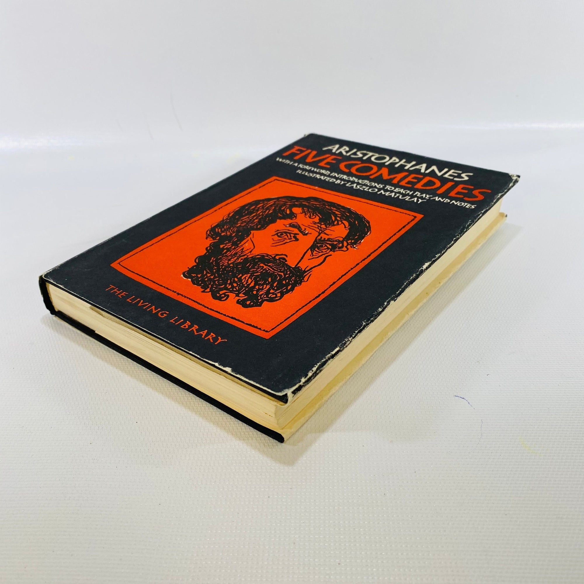 Aristophanes Five Comedies illustrated by Laszlo Matulay 1948 The Living Library Vintage Book