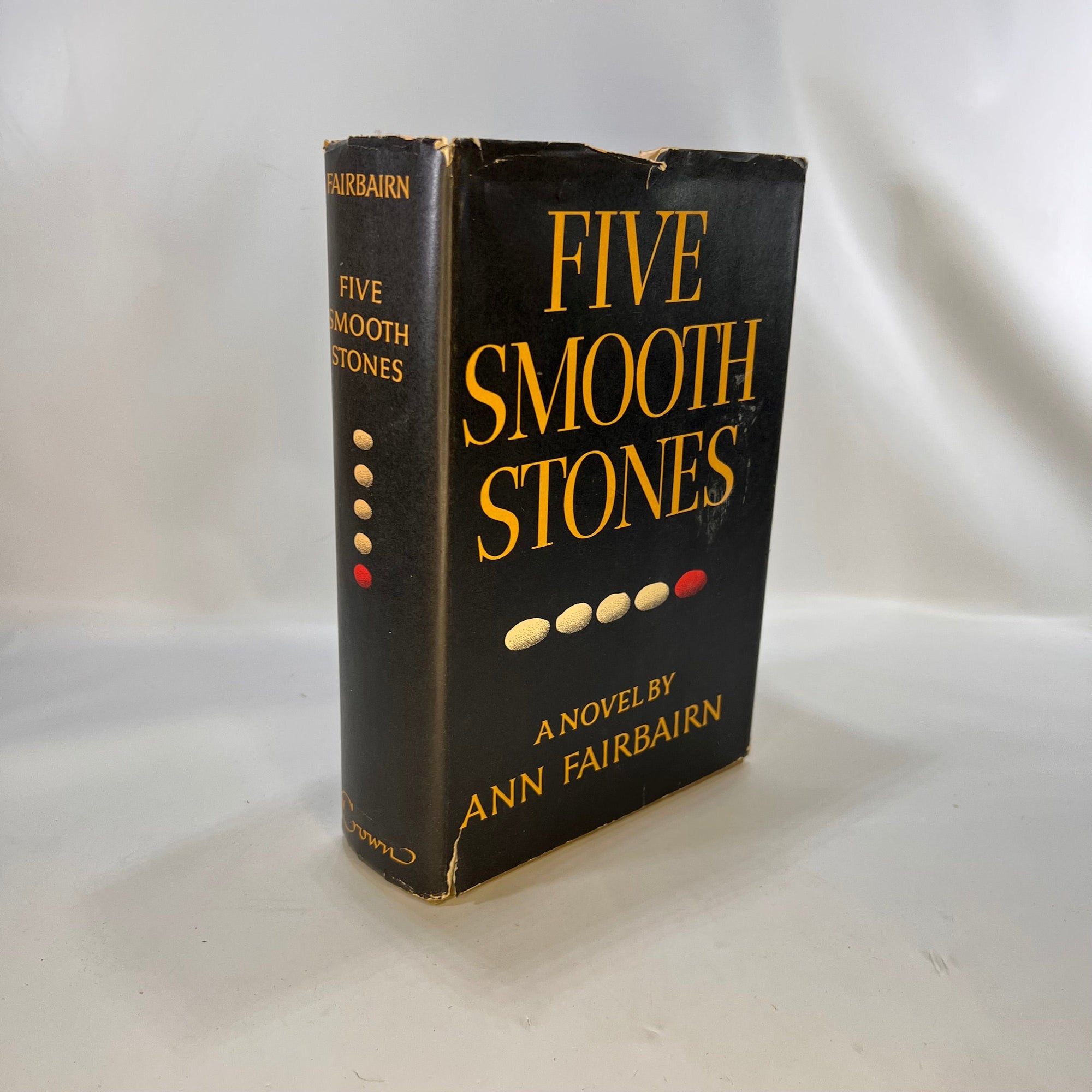 Five Smooth Stones a novel by Ann Fairbairn 1966 Crown Publishing Inc Vintage Book