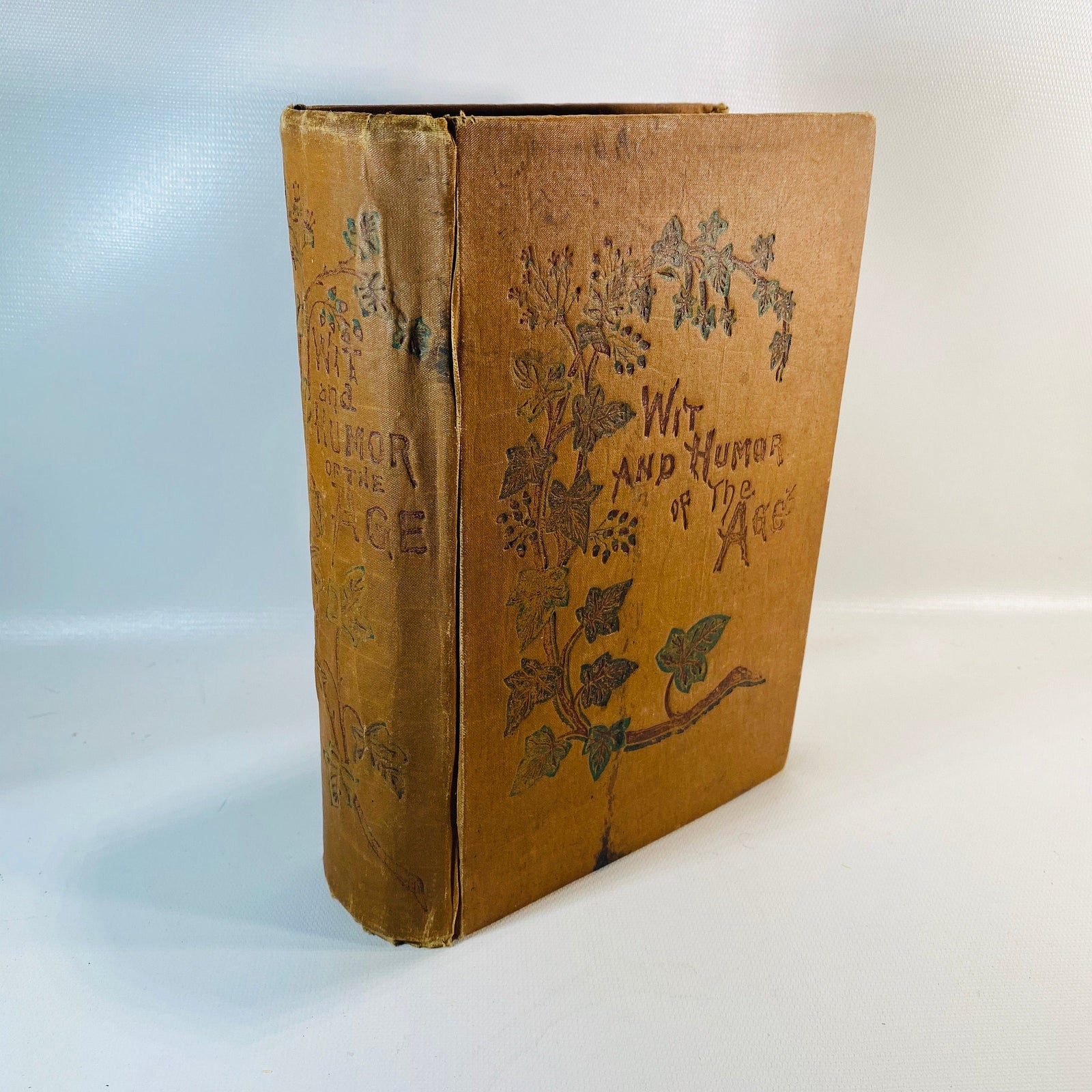 Wit and Humor of the Age by Melville Landon 1893 Vintage Book