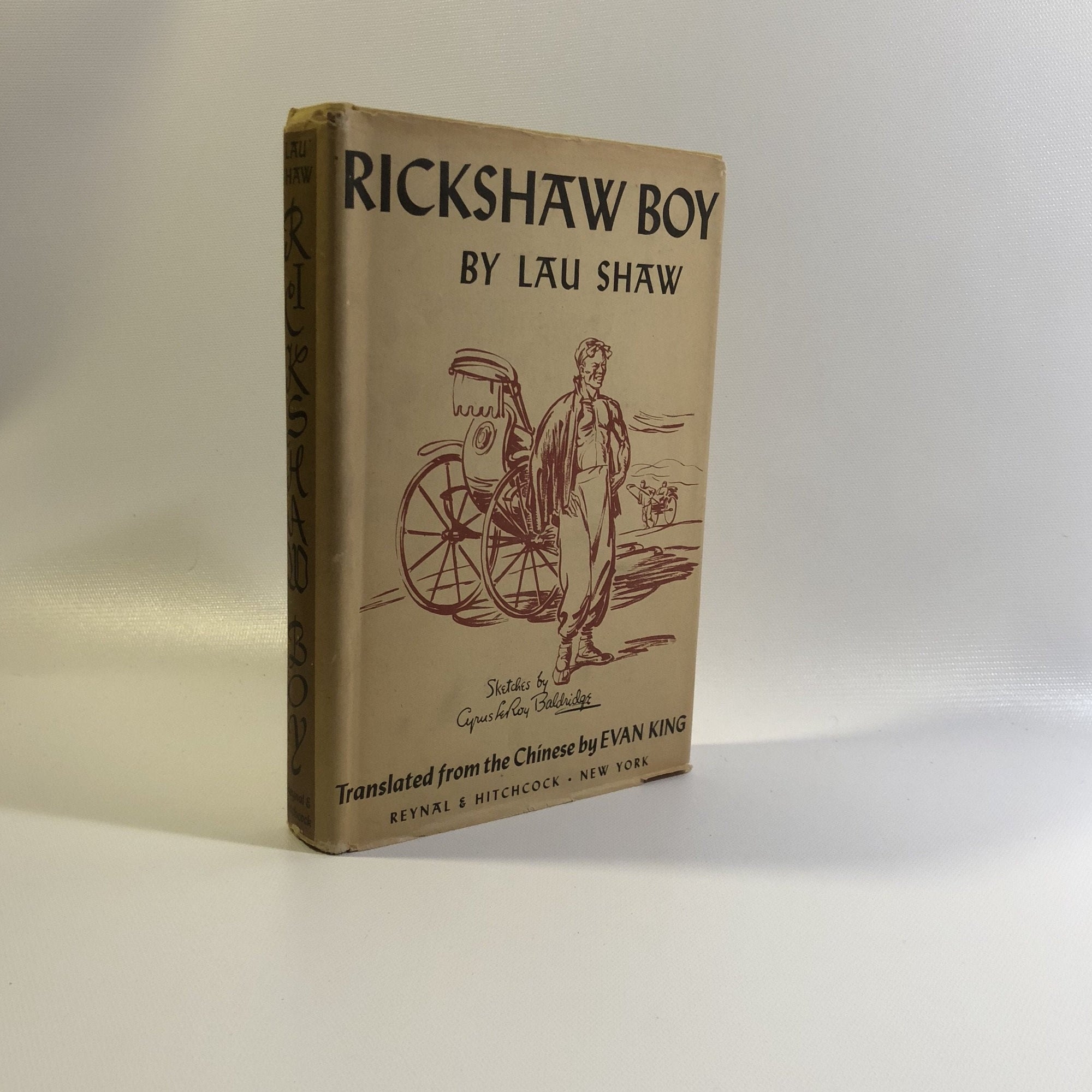 Rickshaw Boy by Lau Shaw 1945 Vintage Book